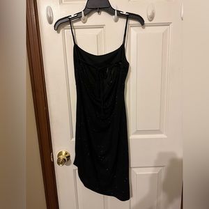 Bling bling beautiful black dress from my closet personal and one time only.